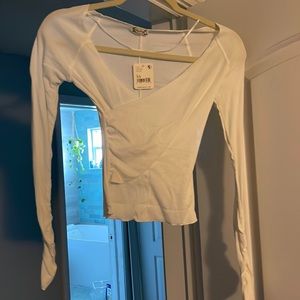 Free people intimately XS Bright white top